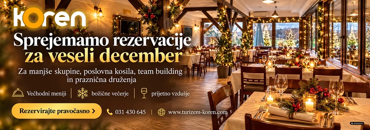 GOSTIŠČE KOREN  ★ ★ ★ ★ ★ 5/5 – Restavracija, gostilna, catering, sobe, prenočišča, apartmaji, malice in kosila Žužemberk, Dolenjska