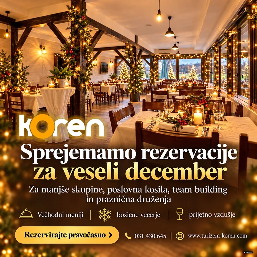 GOSTIŠČE KOREN  ★ ★ ★ ★ ★ 5/5 – Restavracija, gostilna, catering, sobe, prenočišča, apartmaji, malice in kosila Žužemberk, Dolenjska